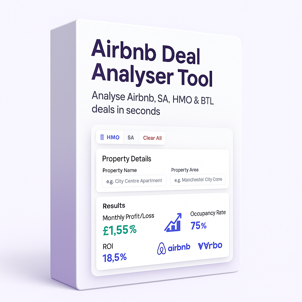 Airbnb - Deal Analyser Tool